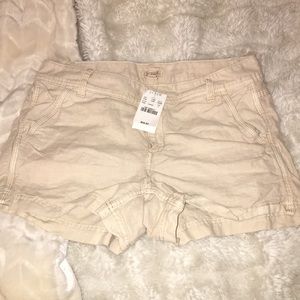 SUMMER SHORTS: Tan J. Crew shorts